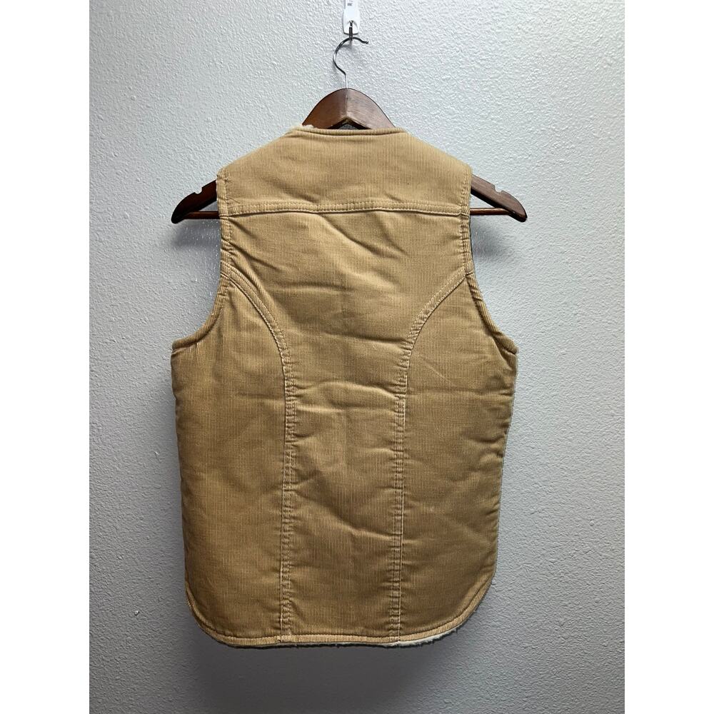 Wrangler Tan Sherpa-Lined Vest - image 7
